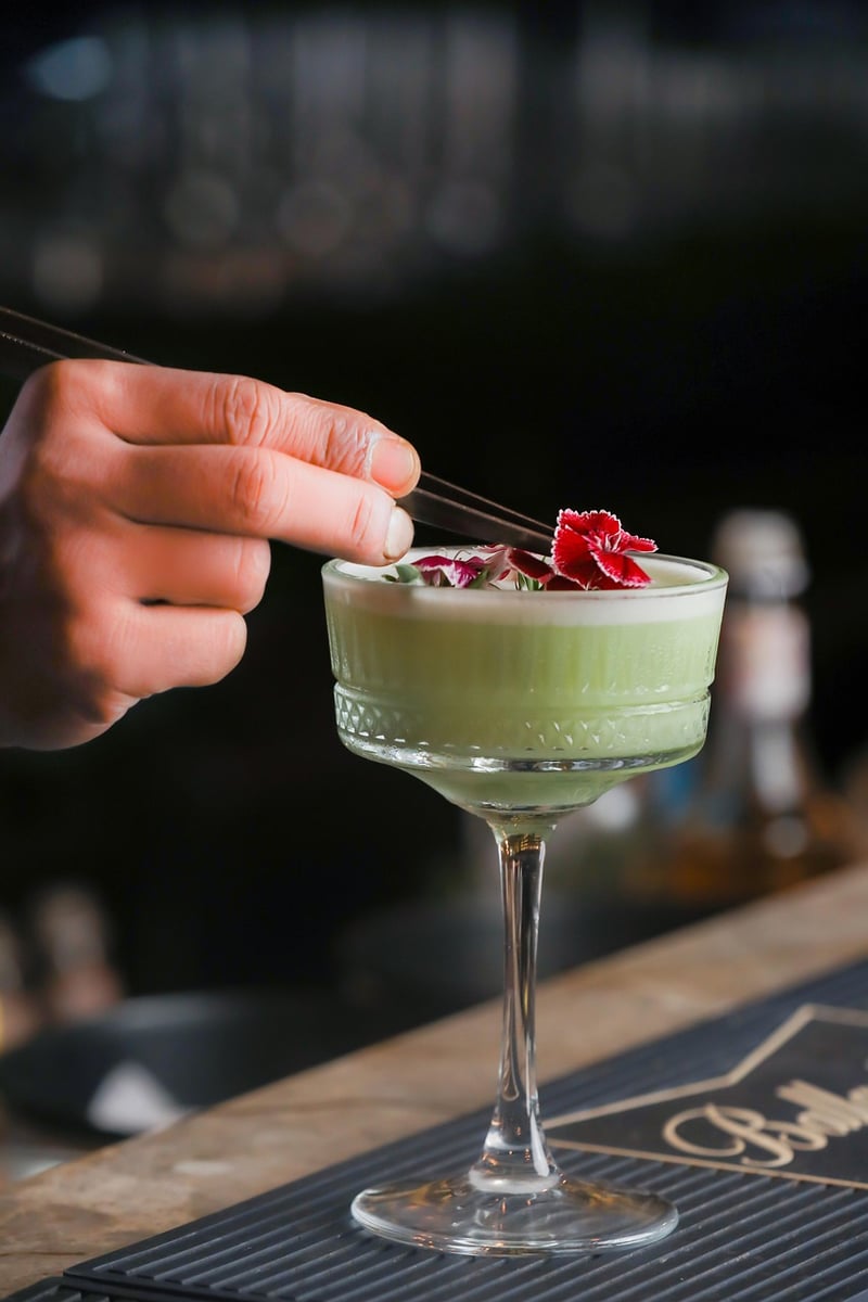 Mermaid-inspired cocktails